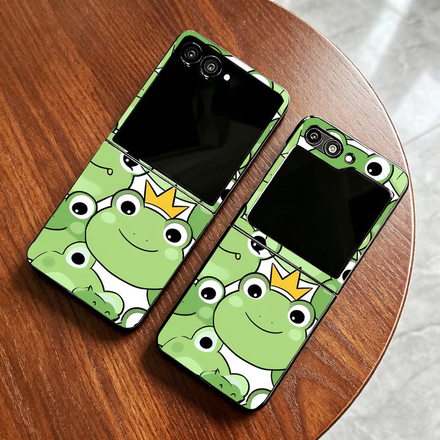 Phone Cases Z Fold 4 - Coque de téléphone intégrale motif grenouille