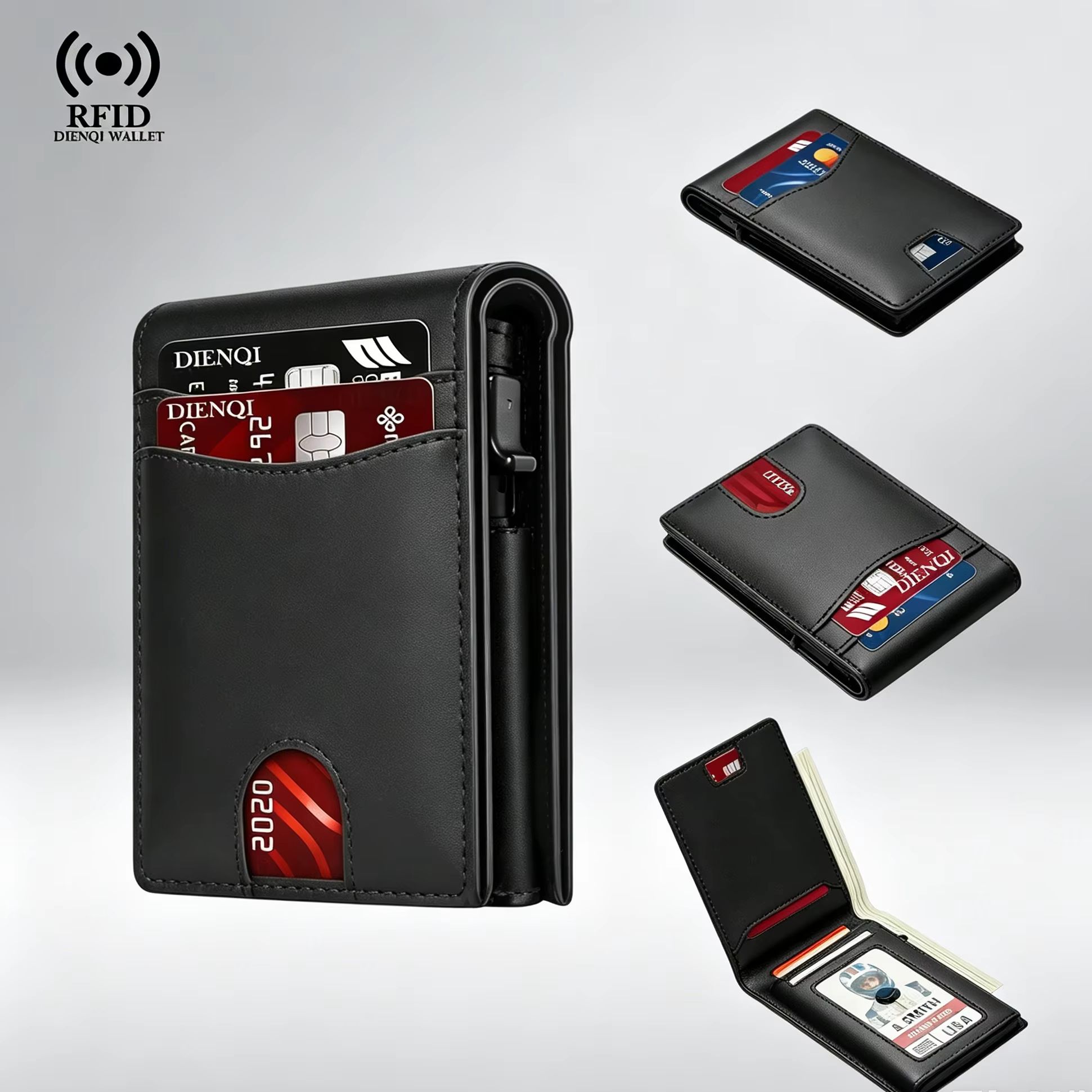Card Holder Slim Case - Porte-cartes de crédit de luxe pour