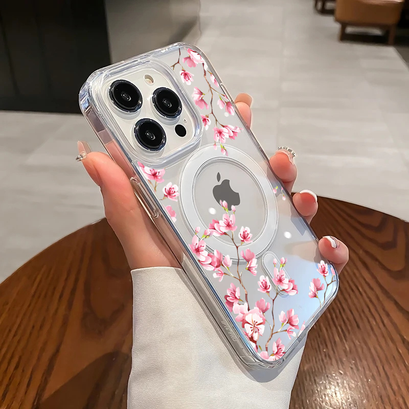 Phone Cases Expensive - Coque de luxe rose à fleurs