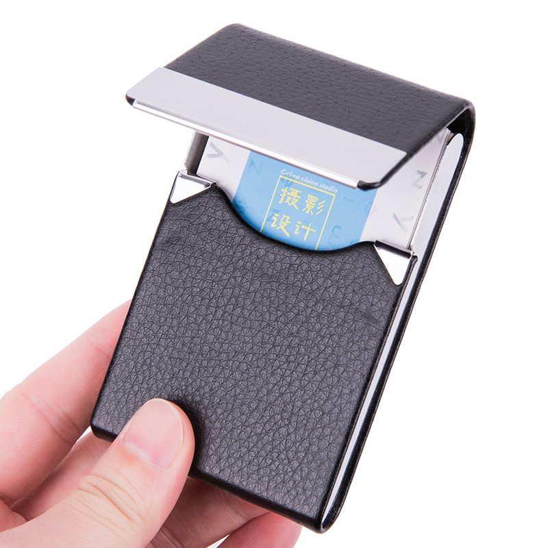 Porte-cartes de visite en cuir - Card Holder Slim Case avis et prix