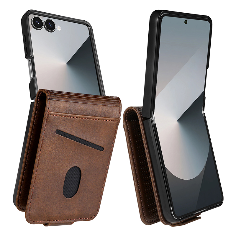 Étui de téléphone en cuir avec - Card Holder Slim Case avis et prix