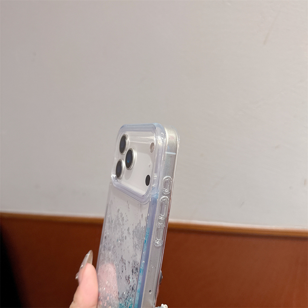 Bling Quicksand housse pour iP - Silicone Liquid Case avis et prix