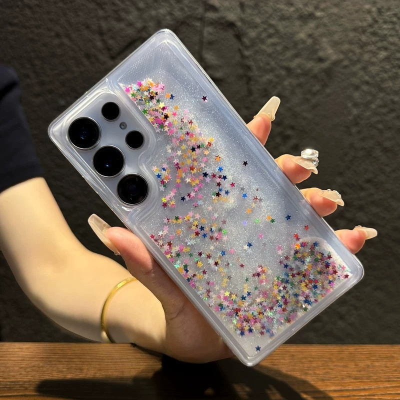 Coque à paillettes mouvantes e - Silicone Liquid Case avis et prix