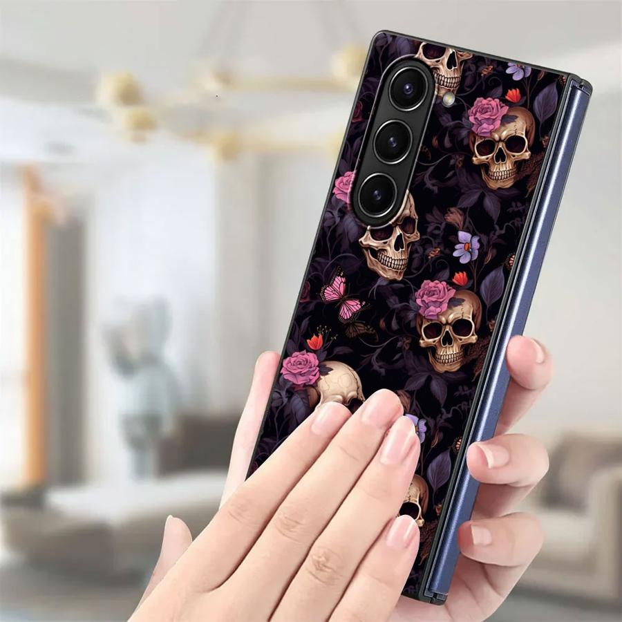 Coque d'art crâne pour Samsung - Phone Cases Z Fold 4 avis et prix
