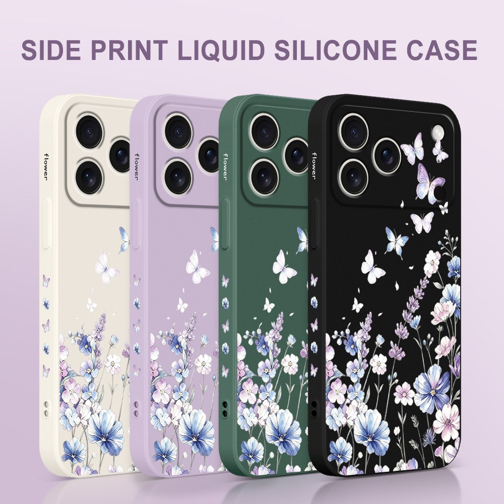 Coque de téléphone Lily Butter - Silicone Liquid Case avis et prix