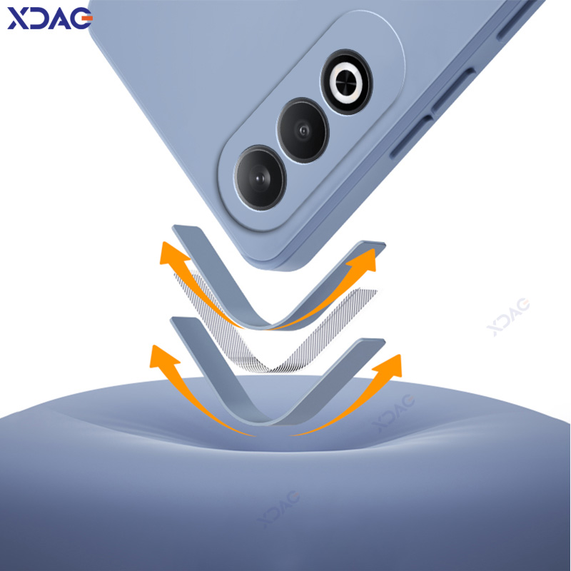 Coque de téléphone carrée orig - Silicone Liquid Case avis et prix