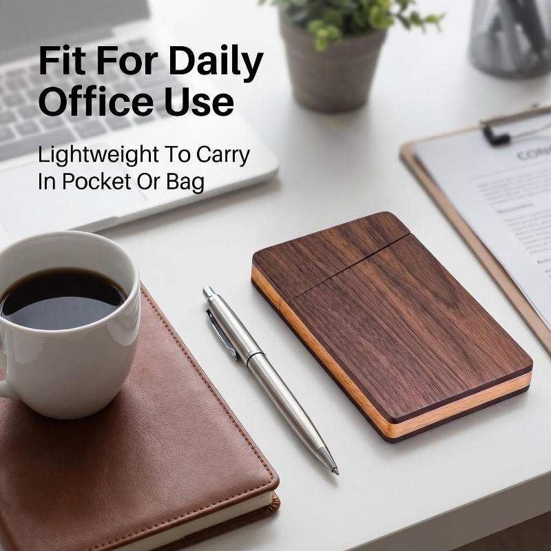 Porte-cartes de visite en bois - Card Holder Slim Case avis et prix
