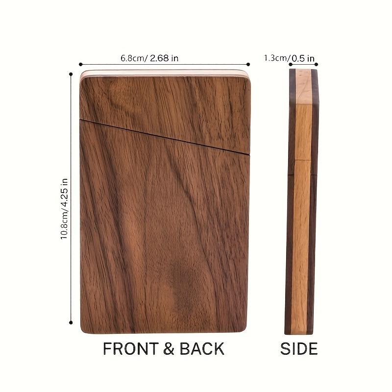 Porte-cartes de visite en bois - Card Holder Slim Case avis et prix